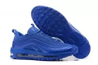 chaussures de course retro nike air max 97 mode blue